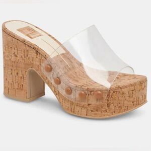 Dolce Vita Emol Heels | Crystal Vinyl